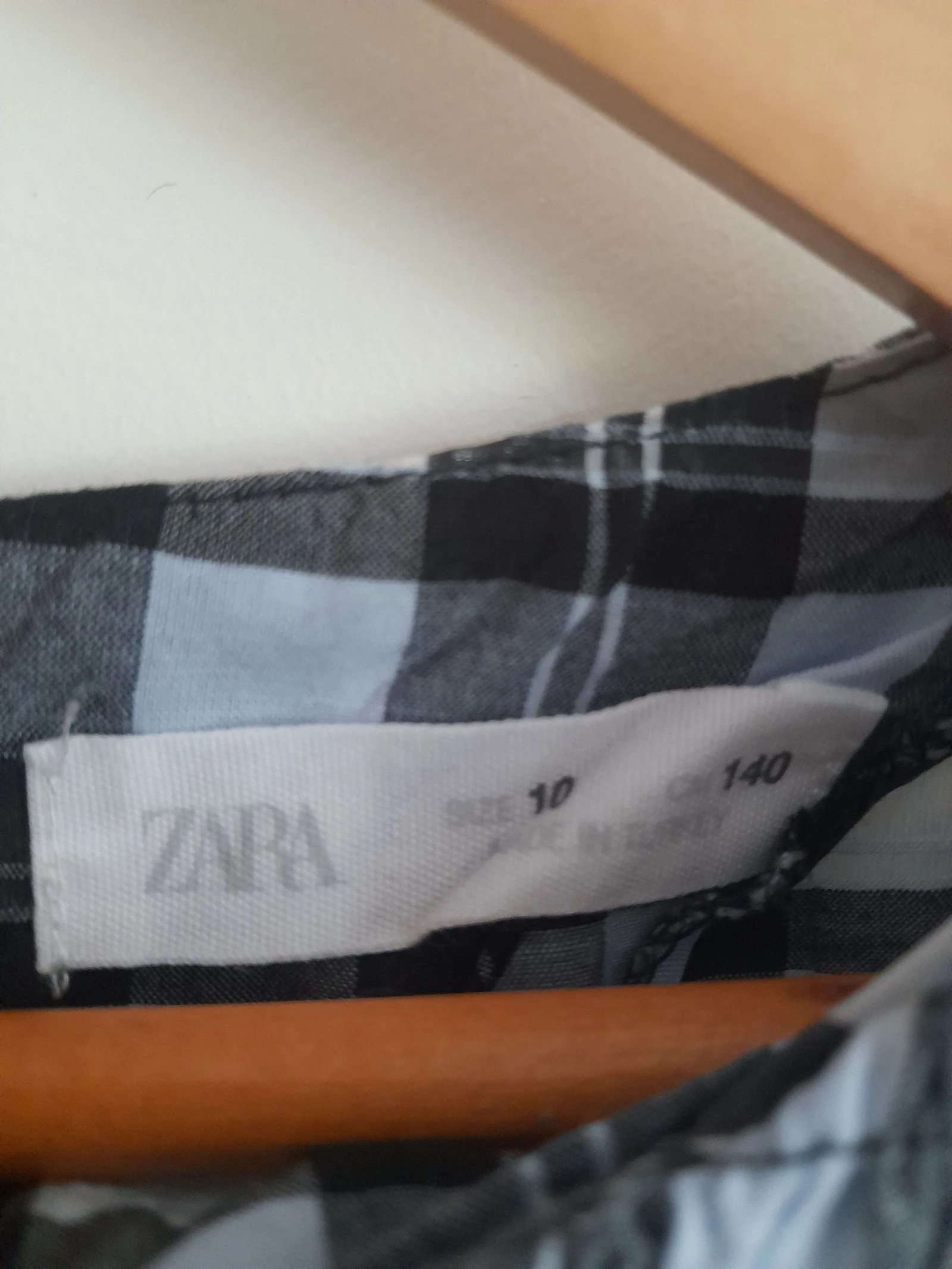 Zara Grey and Blue Dress 10 years 🩵 – photo 4
